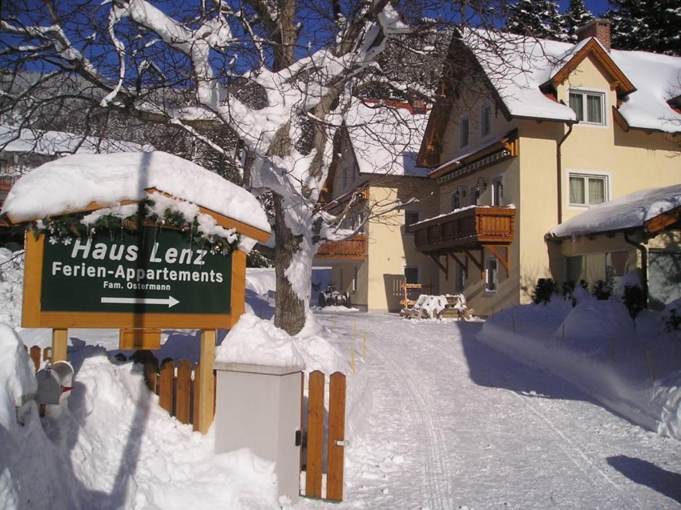Haus Lenz Ferienwohnungen - Fam Ostermann Puchberg am Schneeberg Bagian luar foto